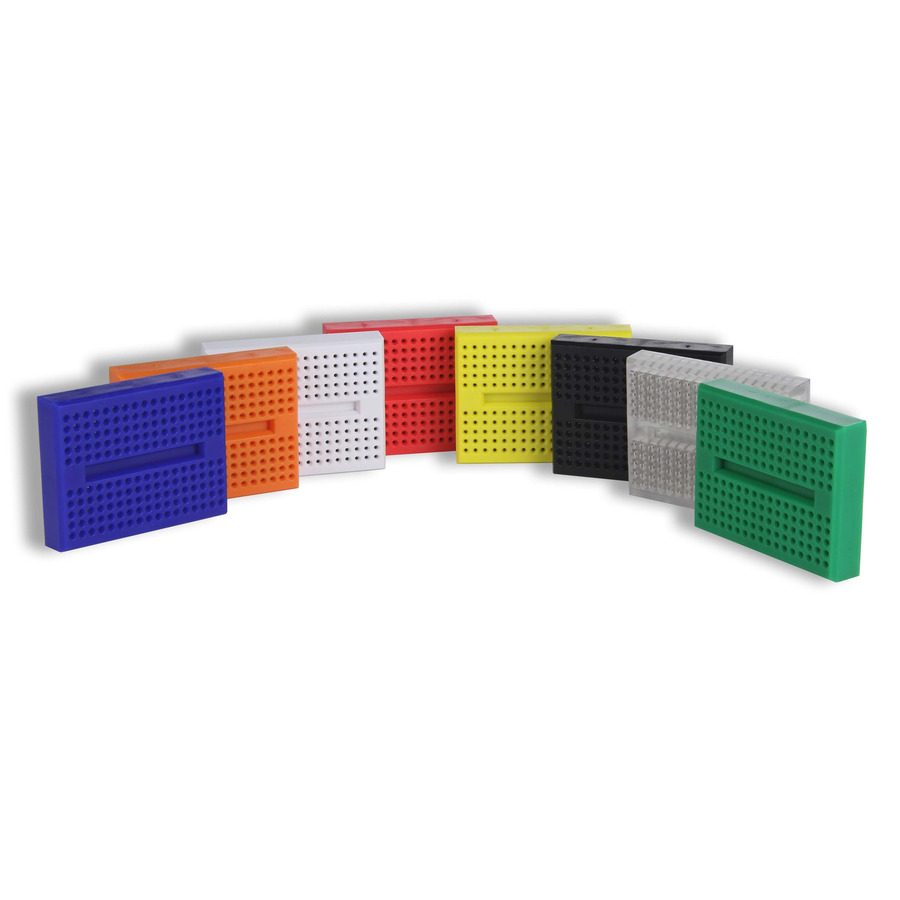 Cal Test Electronics GS-170-A Solderless Breadboard, 170 Tie-Points, All Eight colors