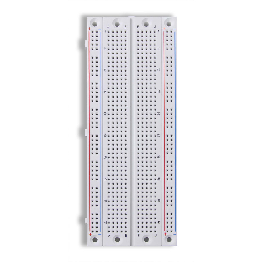 Cal Test Electronics GS-630A Solderless Breadboard, 630 Tie-points, with Bus Strip