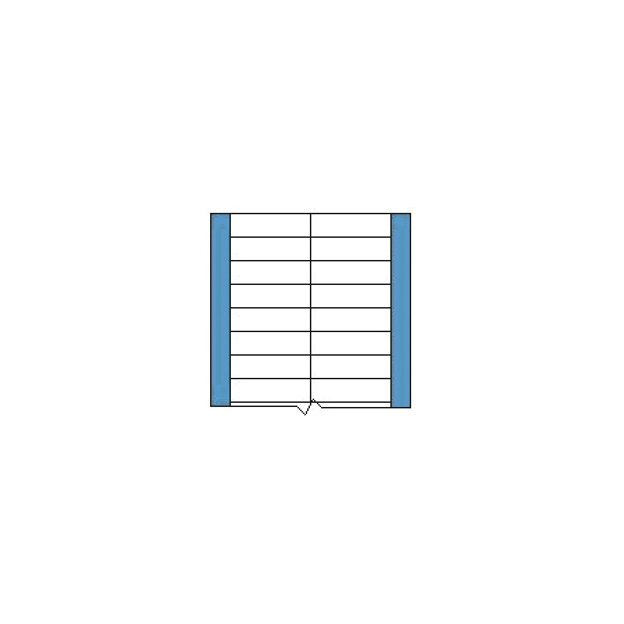 Brady WO-47 Blank Calibration Label Write-On .75" x .25" 72/Pack