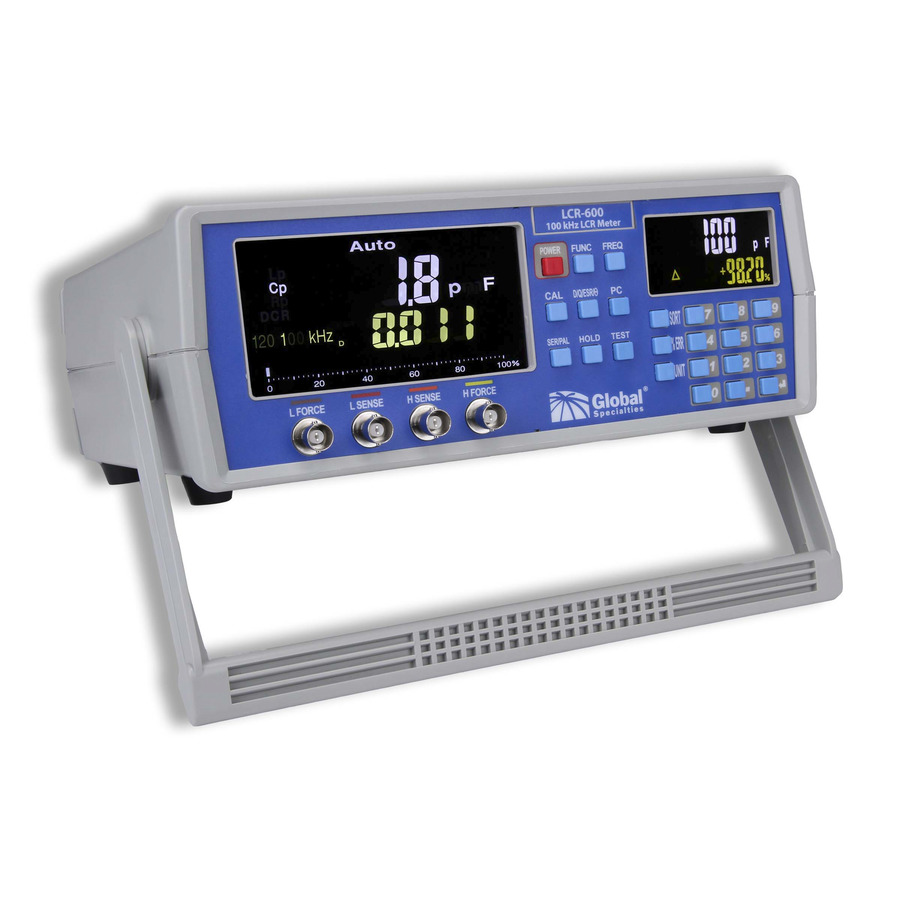 Cal Test Electronics LCR-600 LCR Meter, High Precision, 100 kHz