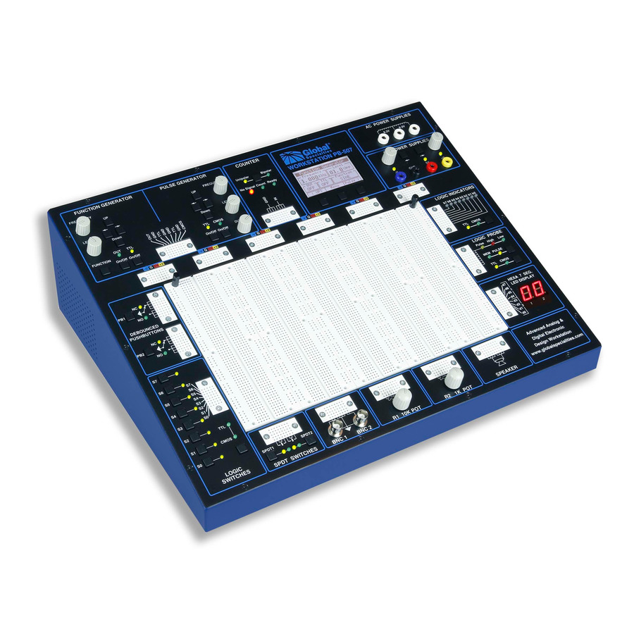 Cal Test Electronics PB-507 Advanced Analog and Digital Electronic Design Trainer