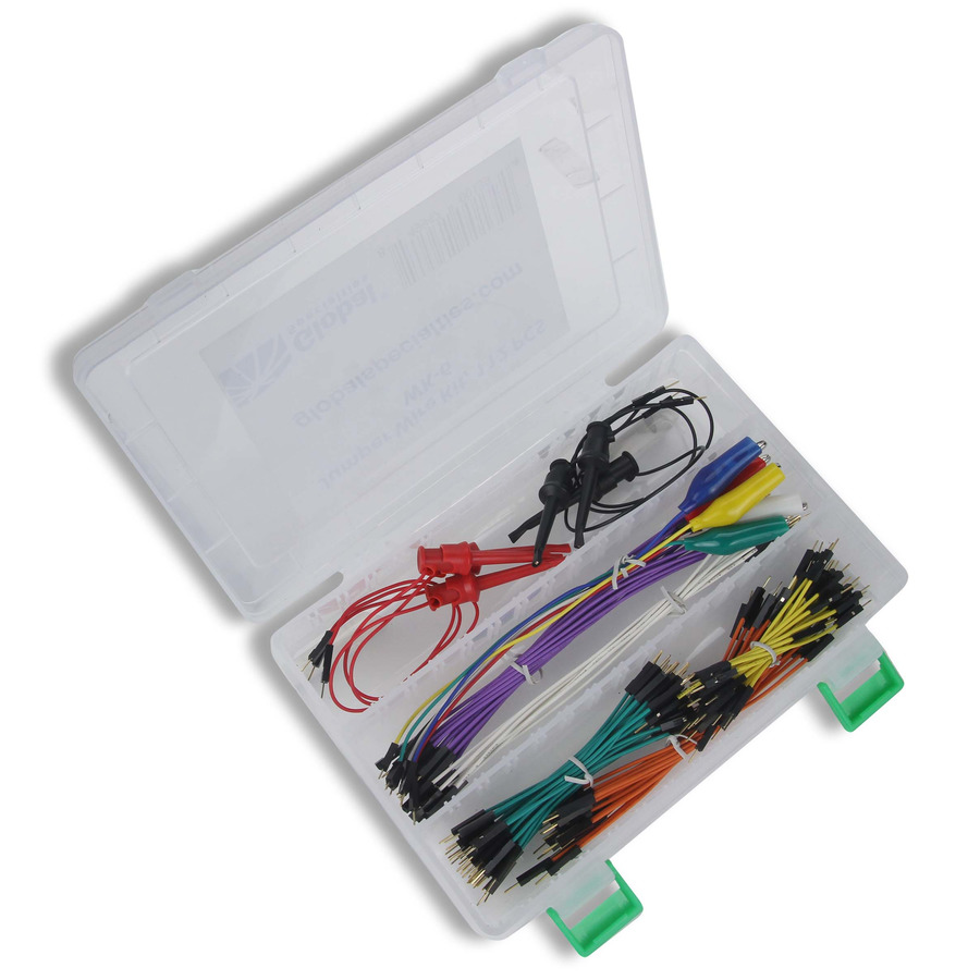 Cal Test Electronics WK-6 Jumper Wire Kit, 112 pcs., w/Pressed Pins