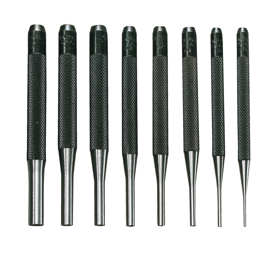 General Tools SPC75 8Piece DrivePin Punch Set JensenTools