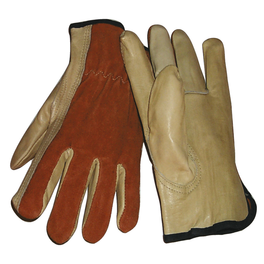 PIP 68-163SB Drivers Gloves, Leather, All-Purpose, Large, Pair