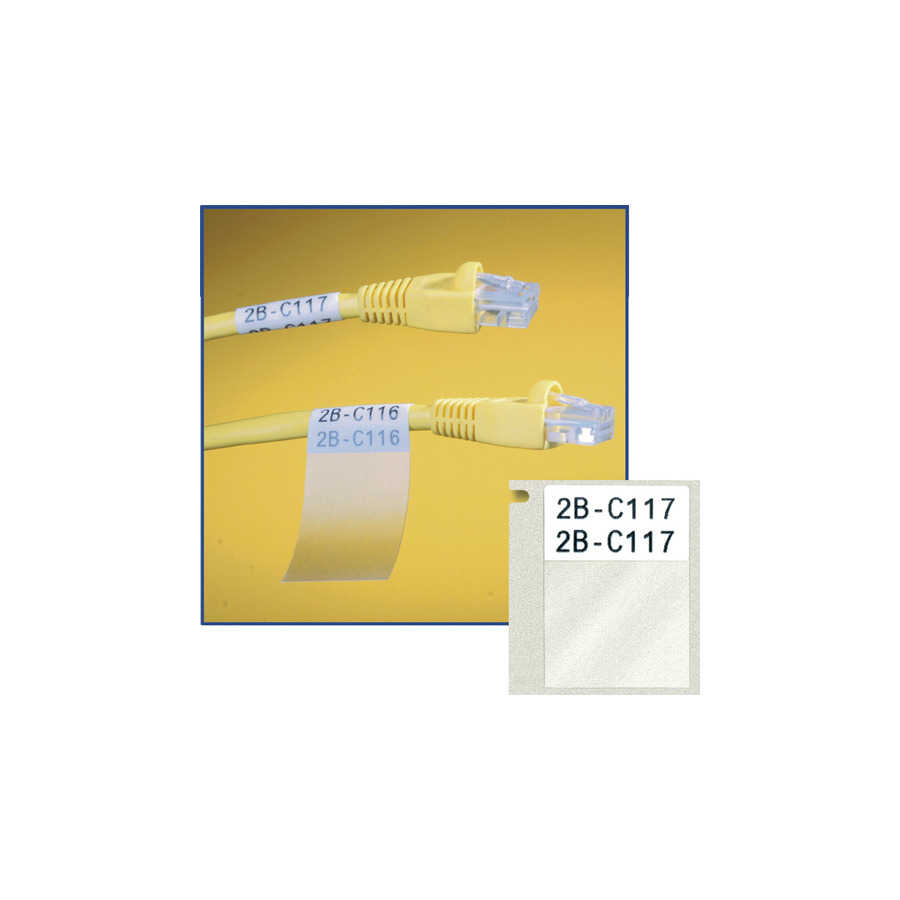 Brady XSL-103-427 IDXPERT™ Wire Marker, Self Laminating, 1.00" x 1.25" (AWG 10-4), Quantity 250