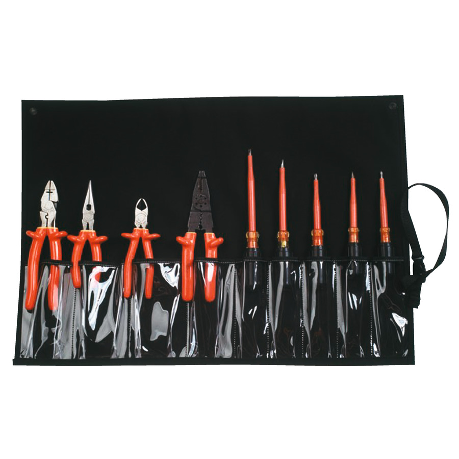 Cementex TR-9ELK 9-pc Electrician's Insulated Tool Set