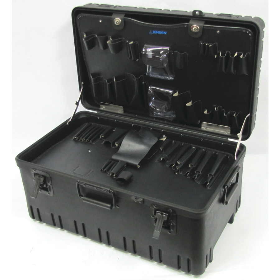 Jensen Tools 425-816 Roto-Rugged™ Wheeled Case w/ Pallets ( 25 x 14-1/2 x 12')