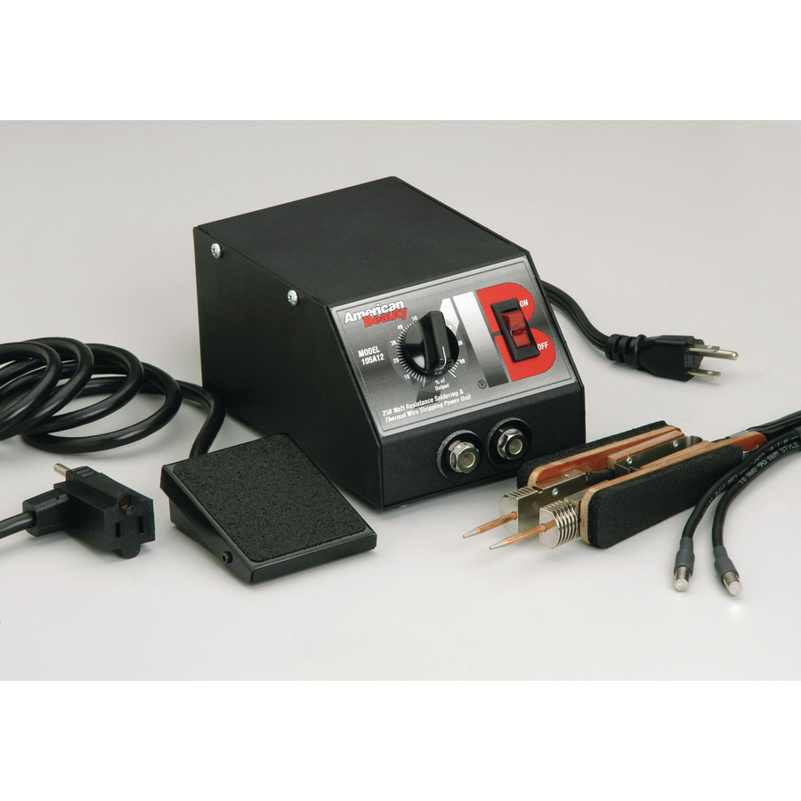 American Beauty 10504 High Capacity Tweezer Style Resistance Soldering System