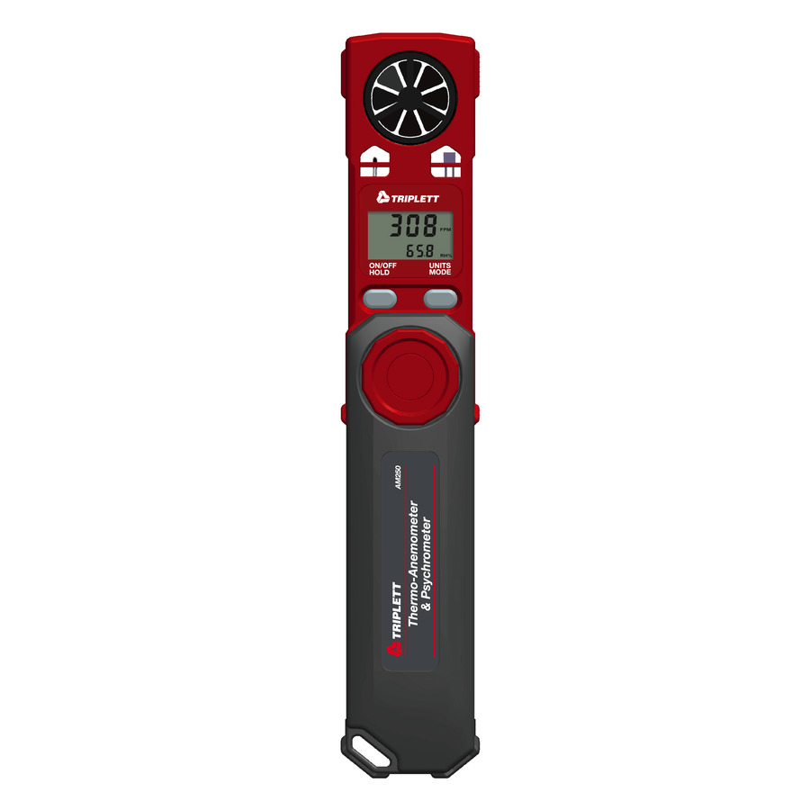 Triplett AM250 Pocket Thermo-Anemometer + Humidity