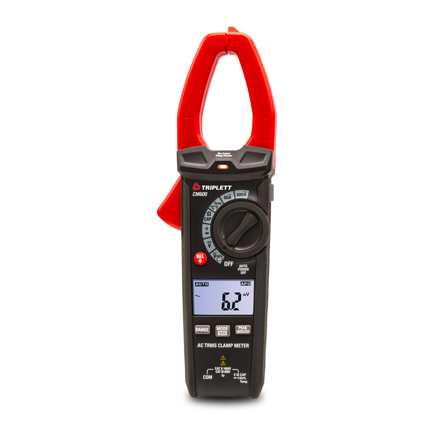 Triplett CM600 600A AC True RMS Clamp Meter