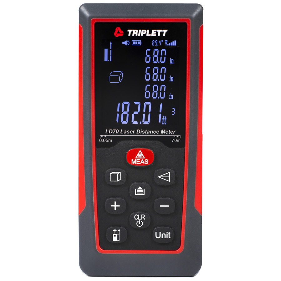 Triplett LD70 Laser Distance Meter (70m)