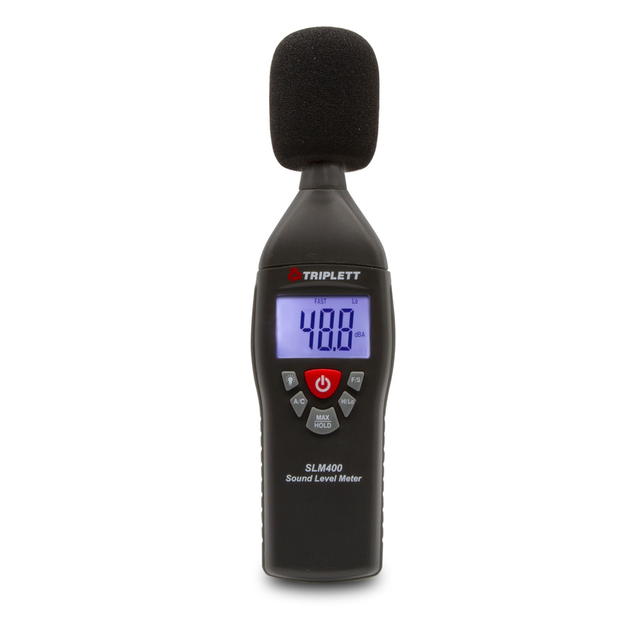 Triplett SLM400-NIST Professional Type 2 Sound Level Meter, with NIST Certificate