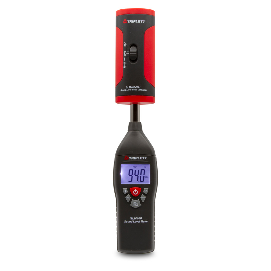 Triplett SLM400-KIT-NIST Sound Level Meter and Calibrator Kit, with NIST Certificate