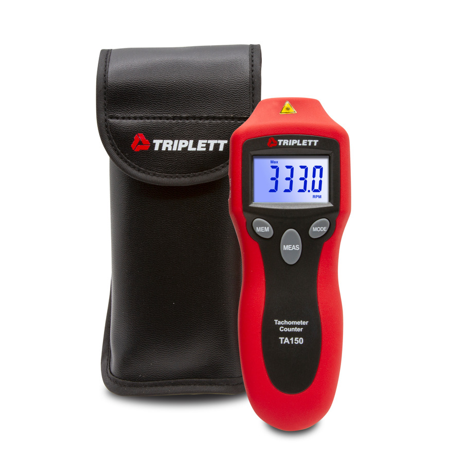 Triplett TA150-NIST TA150 Photo Tachometer with Certificate of Traceability to N.I.S.T.