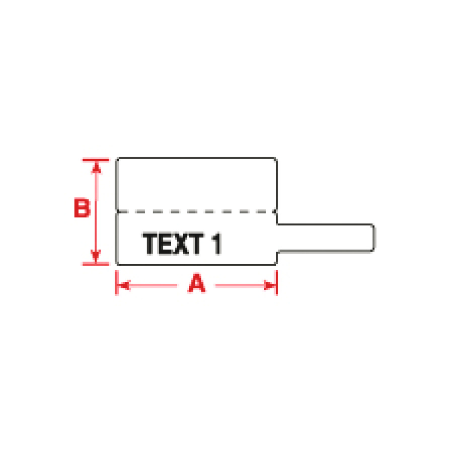 Brady PTLFP-01-425 PTLFP-01-425 1.18 x .78" THERM TRANS LABEL BRADY