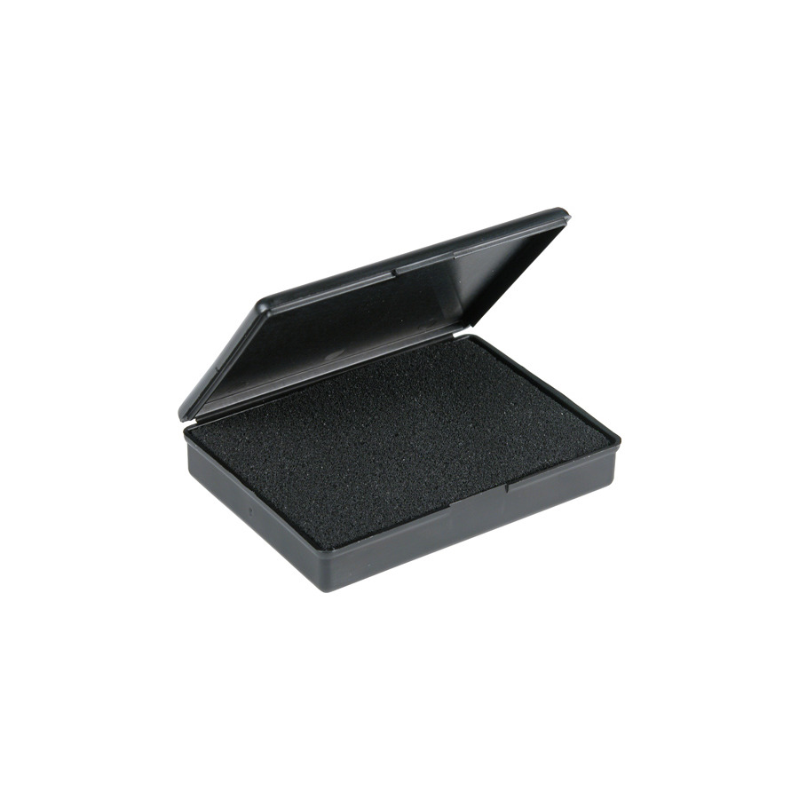 Protektive Pak 57002 Conductive Hinged Box, W/Foam 2.9 in x 2 in x 0.63 in