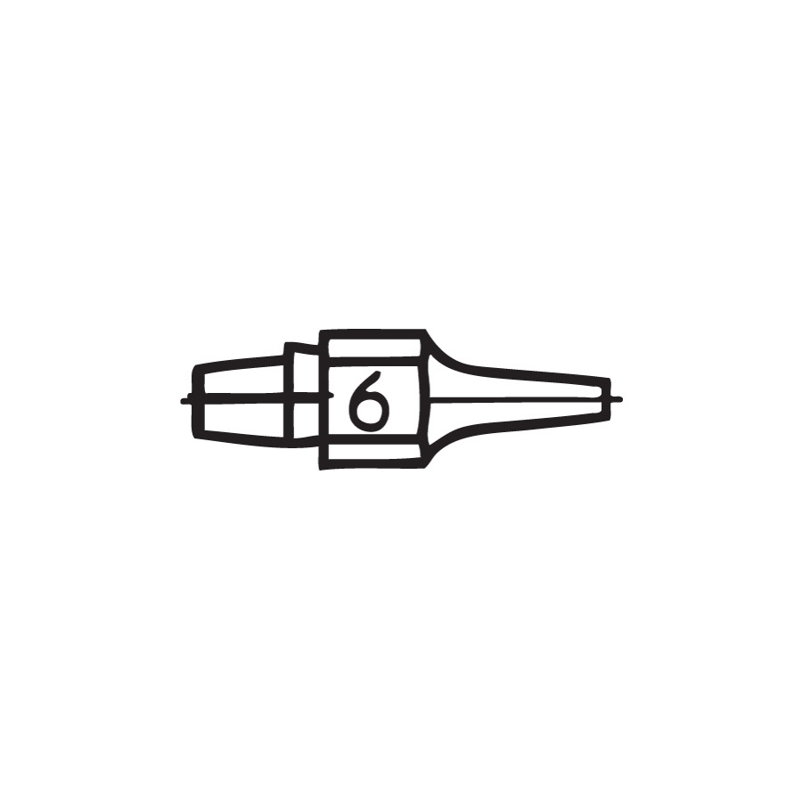 Weller T0051314699 DX116 Desoldering Tiplet For DXV80