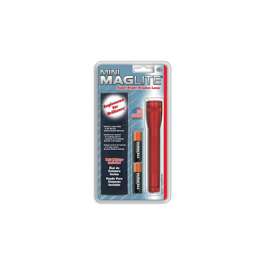 Maglite M2A03H M2A03H AA MINI MAGLITE RED MAGLITE