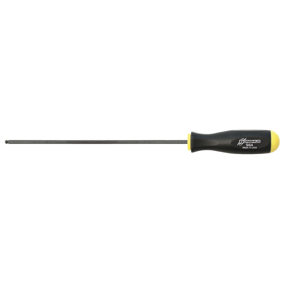 Bondhus 10708 Balldriver Tip Screwdriver 9/64