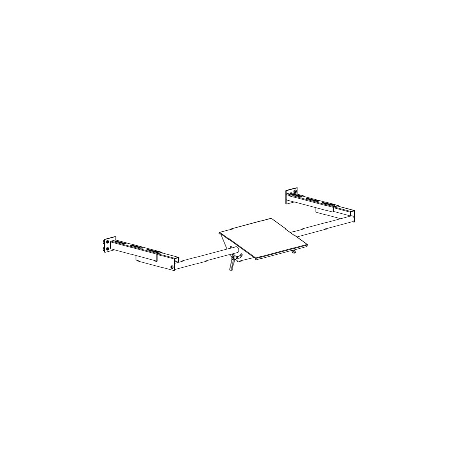 Production Basics 8668 Adjustable Footrest Plate