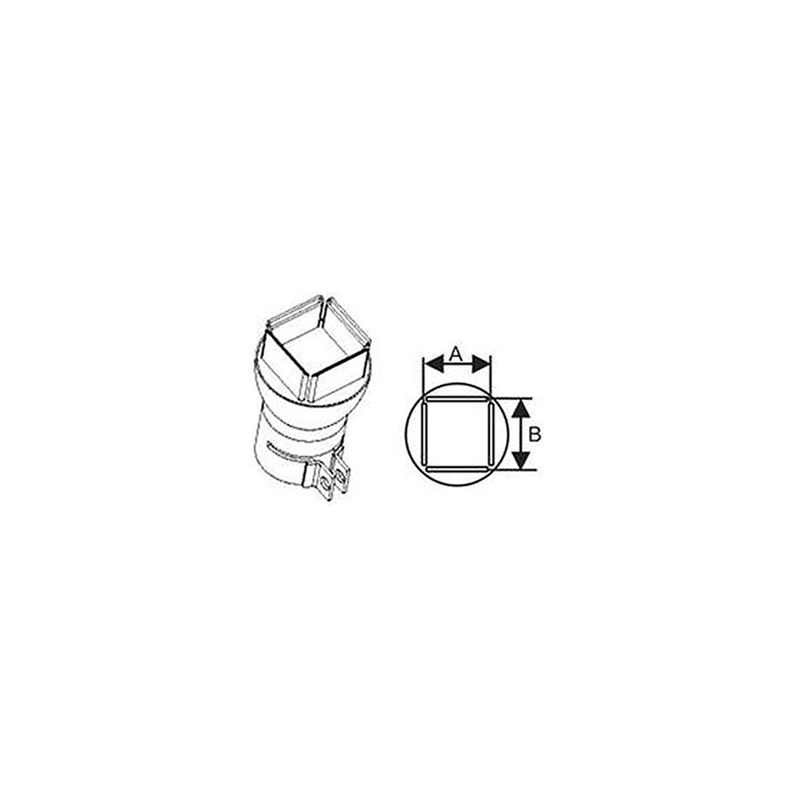 Metcal H-Q1420 Nozzle QFP-64,80, 100, 23.4mm x 18.1mm.