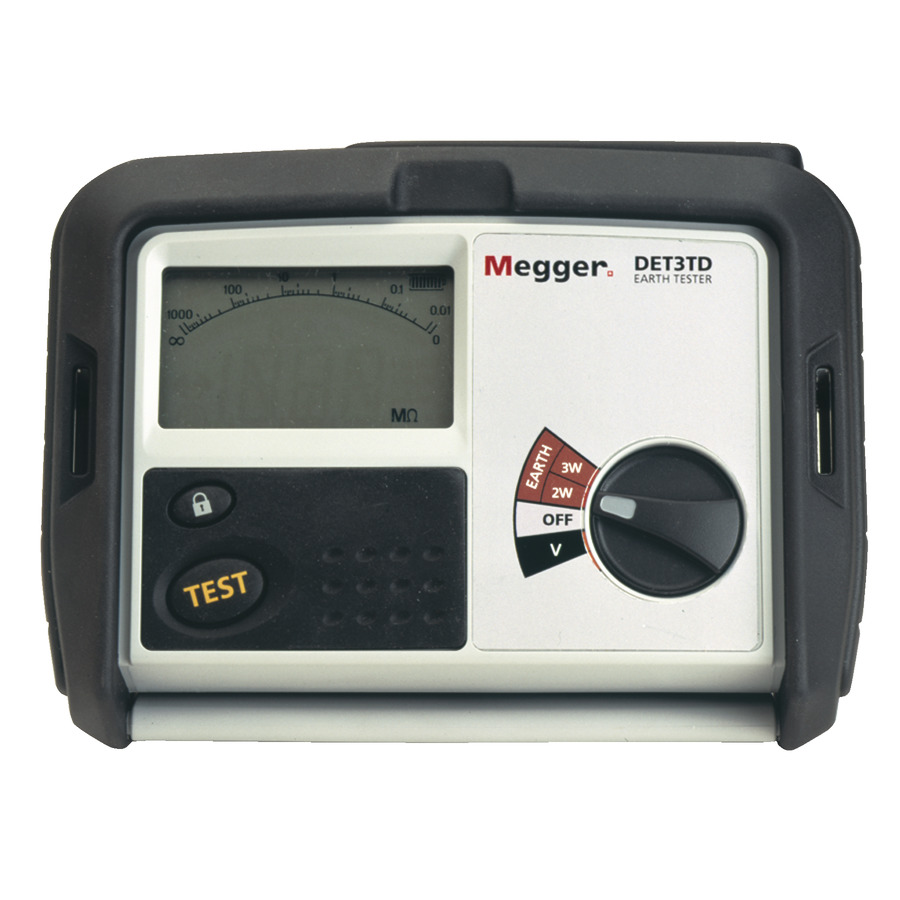 Megger DET3TD DET3TD Digital Ground Tester