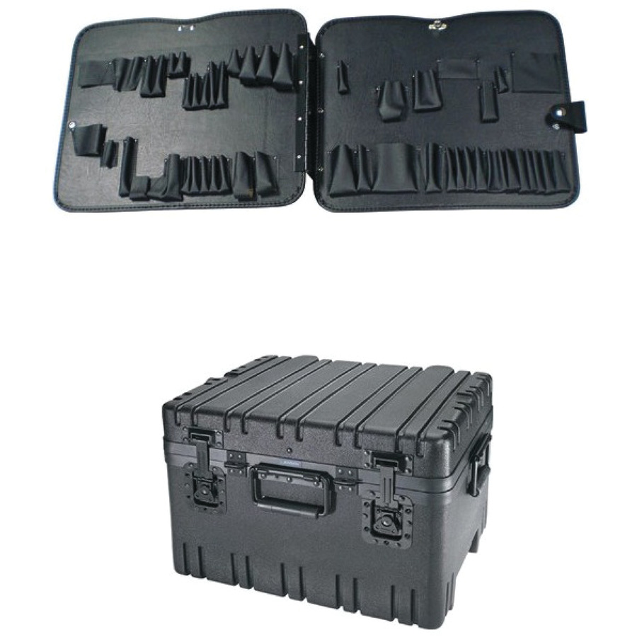 Jensen Tools 443-454 12" Roto Rugged HD case with JTK-87 Pallets