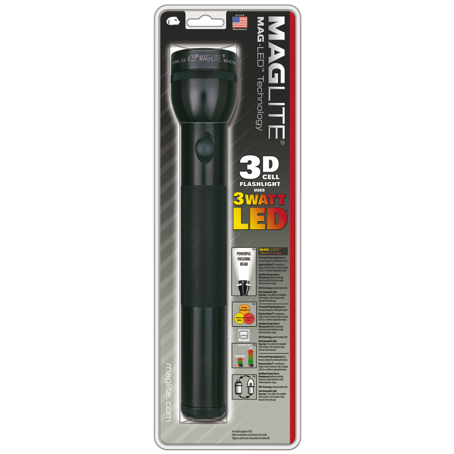 Maglite ST3D016 3-D Cell LED Flashlight