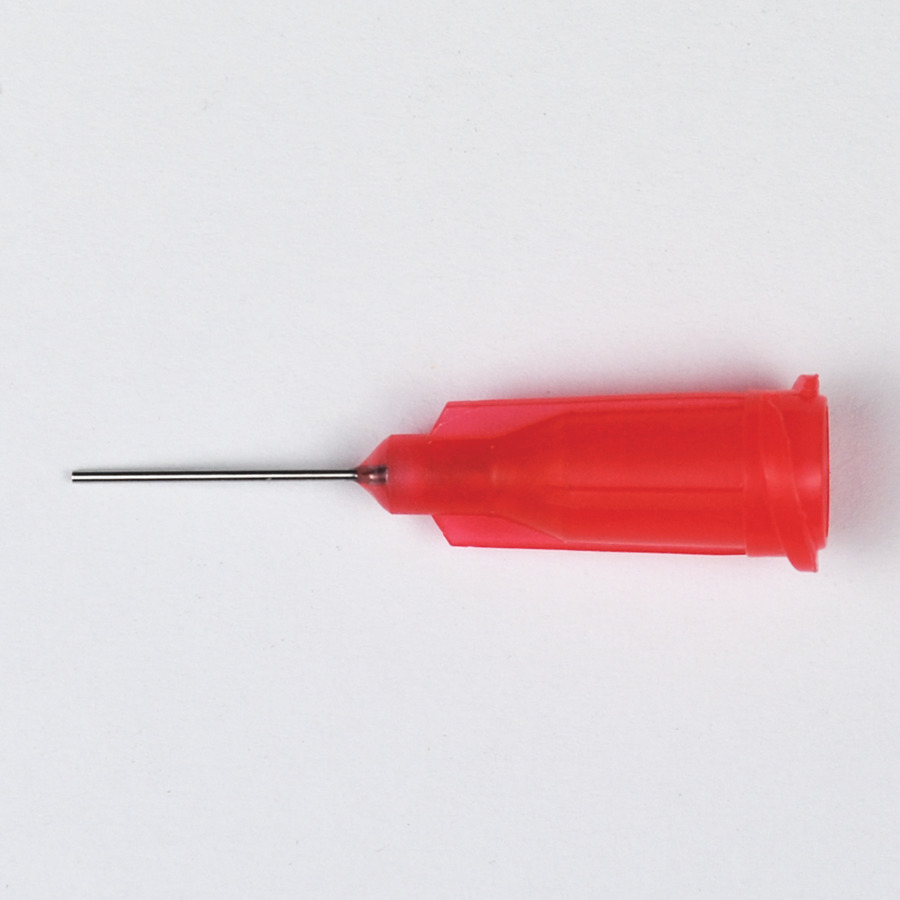 Nordson EFD 7018345 Dispensing Tip, 25 Gauge, Red, 1/2", 50/Box