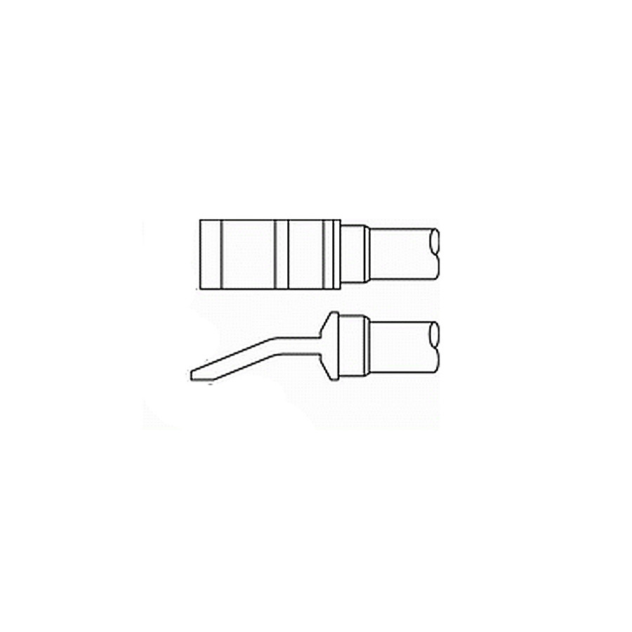 Metcal TFP-BLH60 .880" Tweezer Cartridge Pkg/2 for MFR-PTZ