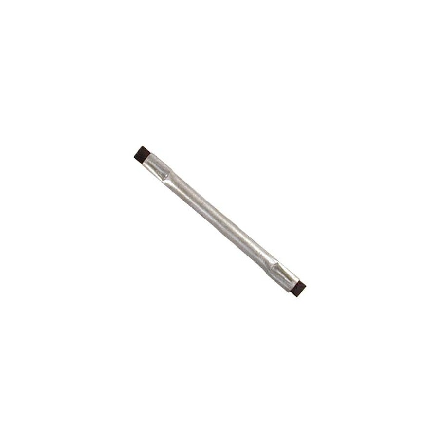 Gordon Brush 1010N Applicator Brush, Nylon 3/16" Tapered, 1/4" Flat" Brstl, Stainless 3/8"x4-1/2" Handle