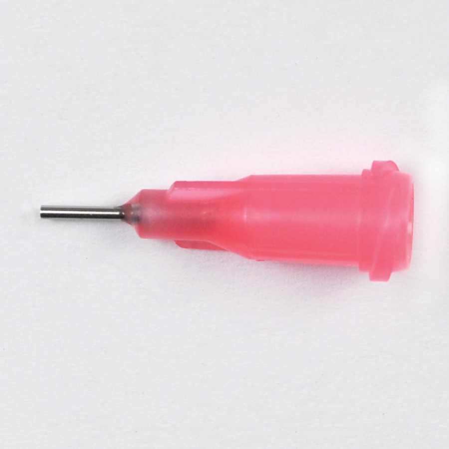 Nordson EFD 7018163 Dispensing Tip, 20 Gauge, Pink, 1/4", 50/Box