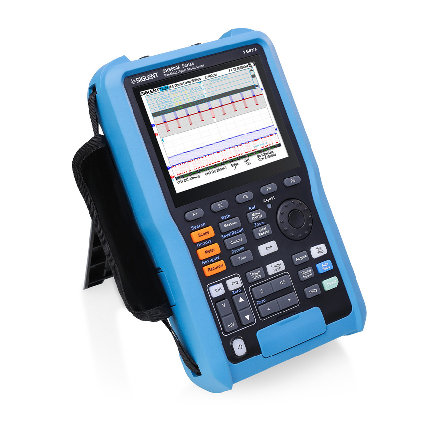 ms127(SY2724)ページ TestEquity: Siglent SHS820X Handheld Oscilloscope, 2 Channel
