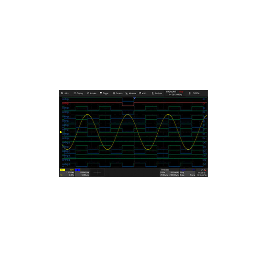 Siglent SDS2000HD-16LA MSO Function Software Option, Use 16 Channel SPL2016 Probe, SDS2000X HD Series