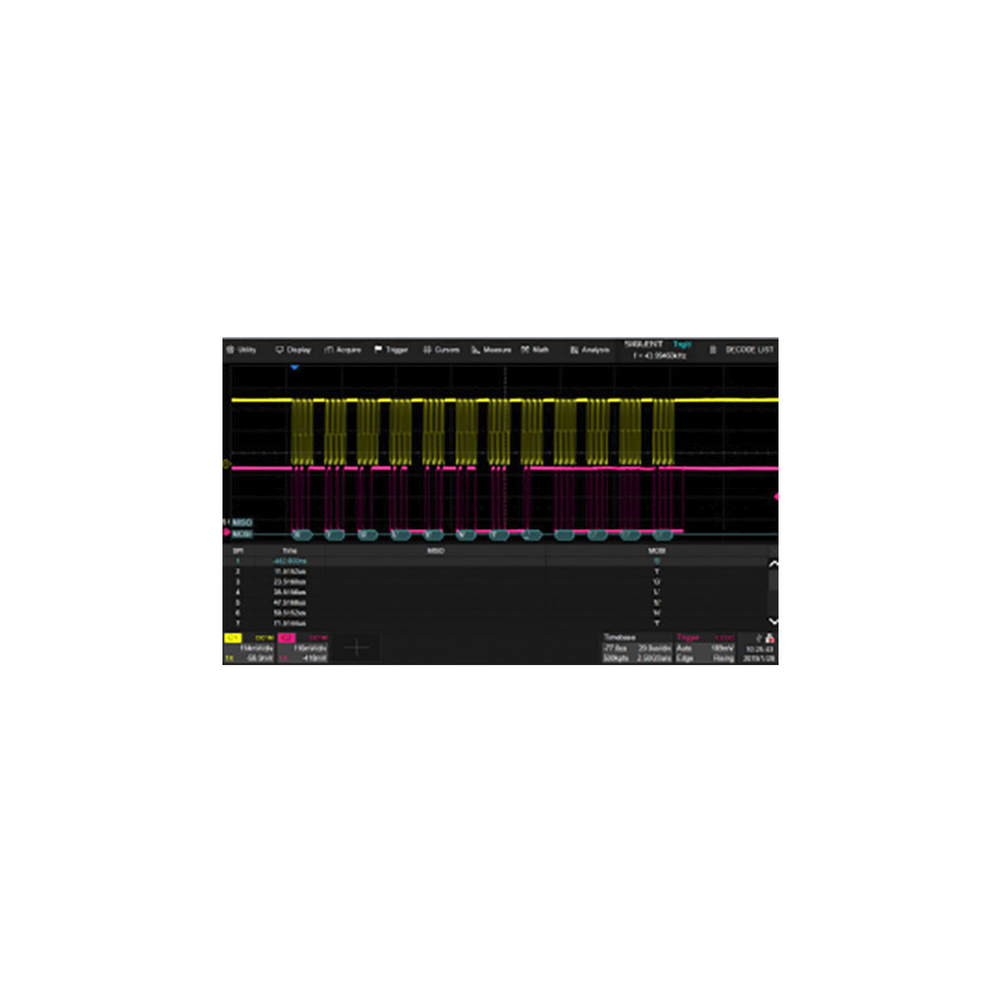 Siglent SDS2000HD-FlexRay FlexRay trigger & decode (software)