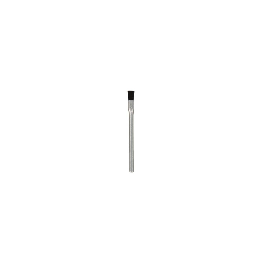 Gordon Brush AL251N Applicator Brush, Insulative, Nylon 1/2", 0.008" Brstl, Aluminum 1/4"x4" Hdl, ESD