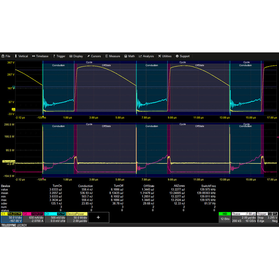 Teledyne LeCroy WS3K-PWR Power Analysis Option, WaveSurfer Oscilloscopes, 3000z Series