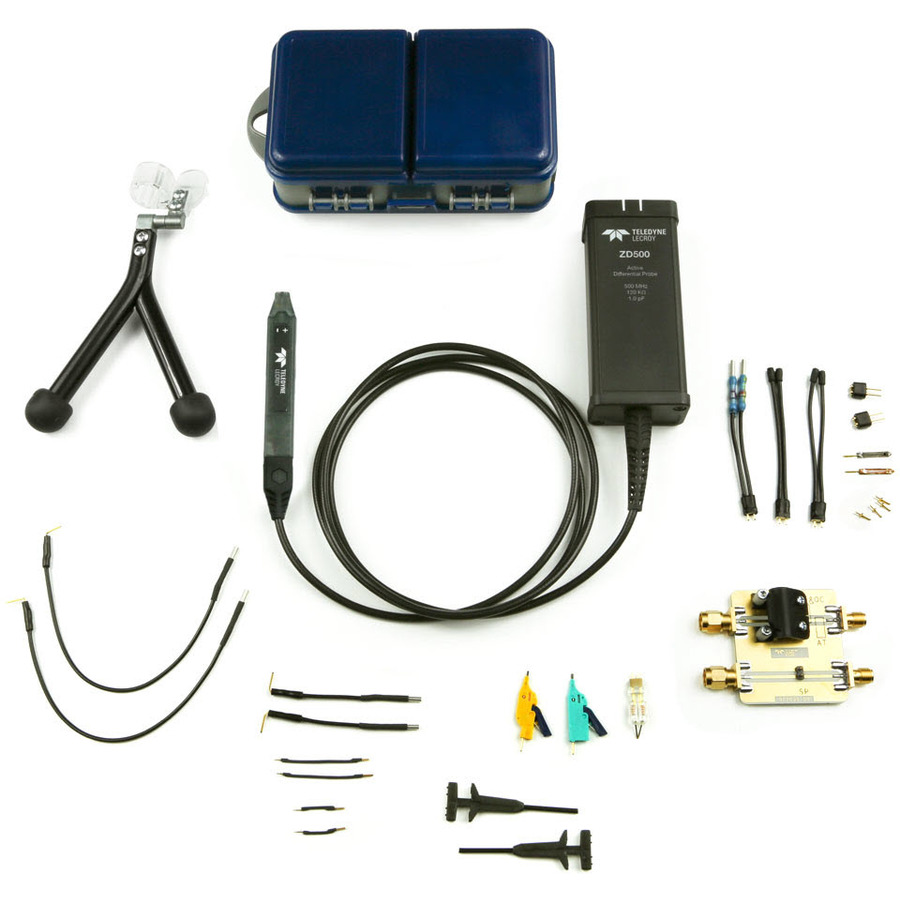 Teledyne LeCroy ZD500 Differential Probe, Active, 500 MHz, 1 pF, 120 kOhm, 8 V, ZD Series