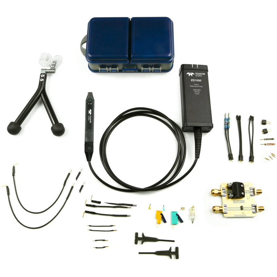 Teledyne LeCroy ZD1500 Differential Probe, Active, 1.5 GHz, 1 pF, 120 kOhm, 8 V, ZD Series