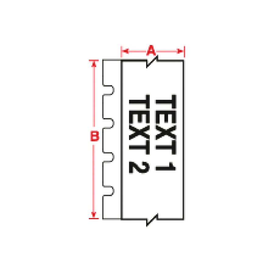 Brady PTL-8-432 PTL-8-432 5"x50' LABEL BRADY