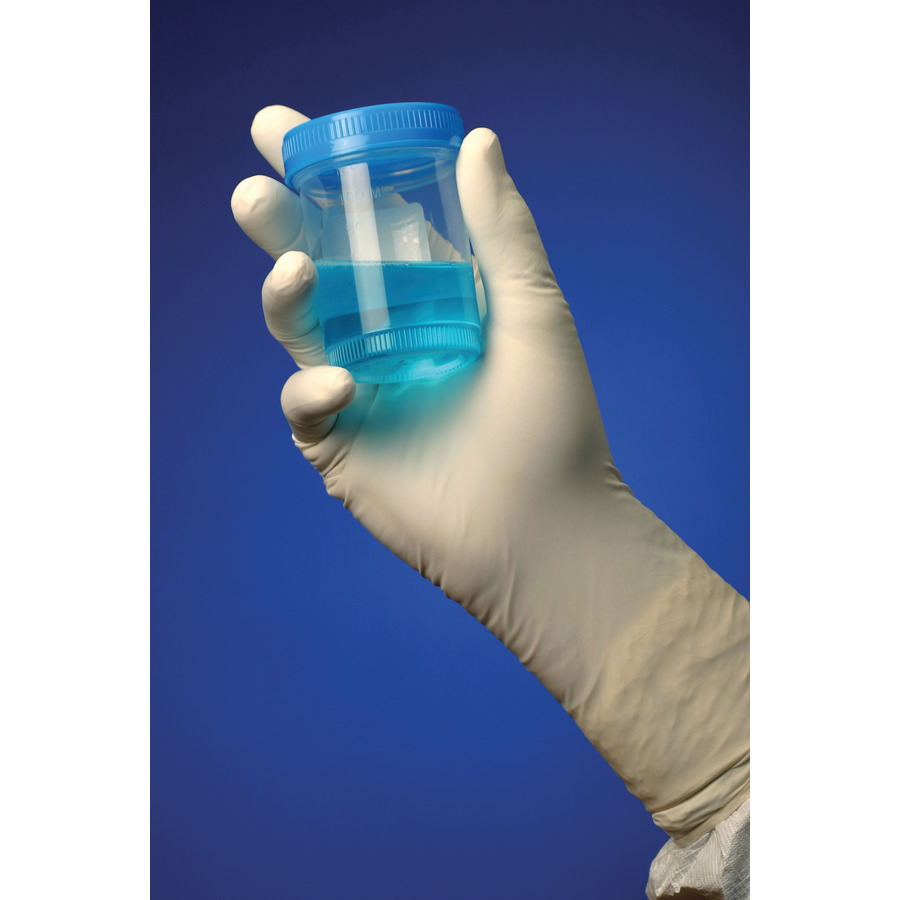 Techniglove TN2003W Cleanroom Nitrile Gloves, Cls100, PF, 12", White, Large, 10 Bgs/Cs, TN2000 Series