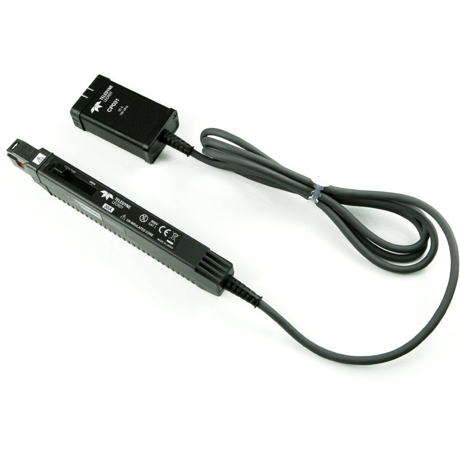 Teledyne LeCroy CP031 AC/DC Current Probe, 30A, 100 MHz, 50A pk, 1.5m Cable, CP Series