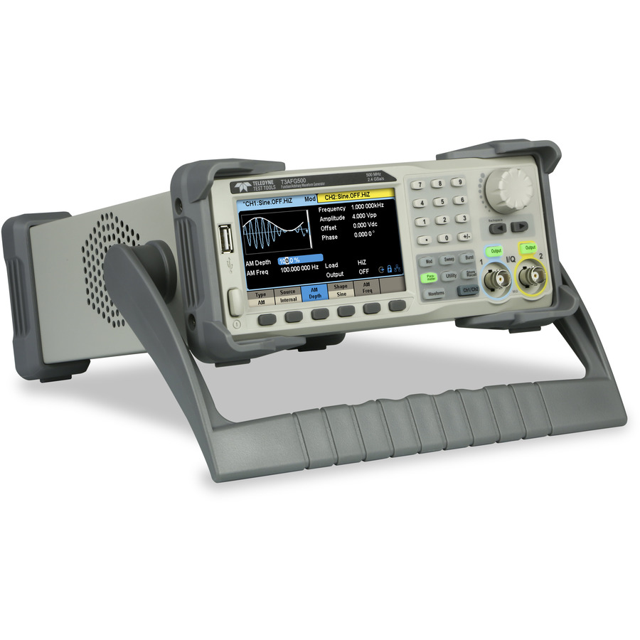 Teledyne LeCroy T3AFG200 Arbitrary Function Generator, 200 MHz, 2.4GS/s, 20Mpts, 2 CH, T3AFG Series