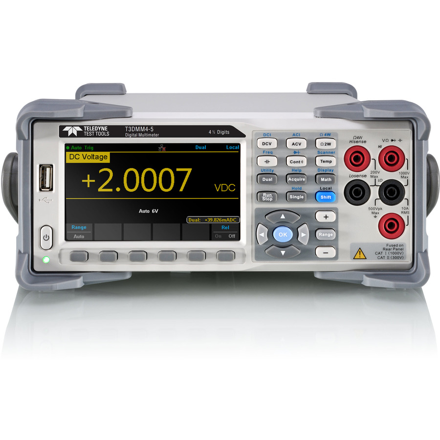 Teledyne LeCroy T3DMM4-5 Digital Multimeter, TRMS, 4.5 Digit, 150 Measurements/Second, T3DMM Series