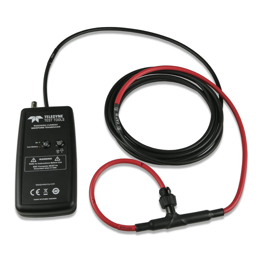 Teledyne LeCroy T3RC0060-LF AC Current Probe, 60A, 100 mV/A, 11Hz LF, 5MHz HF, 1m, T3RC Series