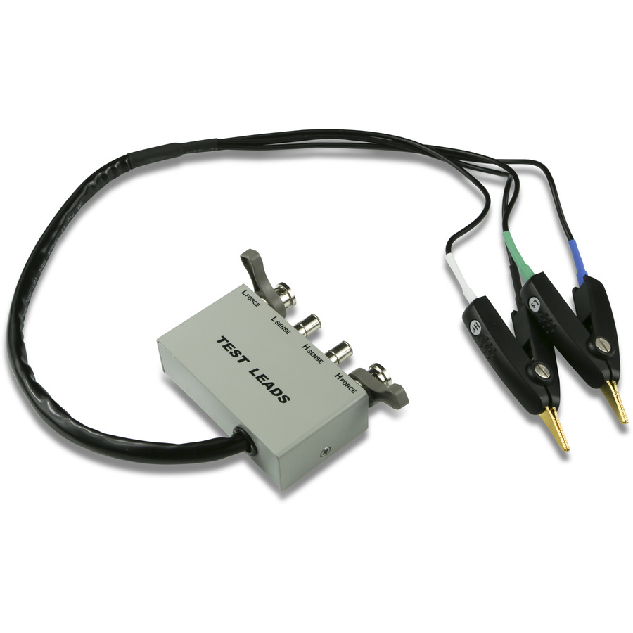 Teledyne LeCroy T3TL4K-075 LCR Meter Test Lead Set, 4 Wire Kelvin Clip, 750 mm, T3LCR1000 Series