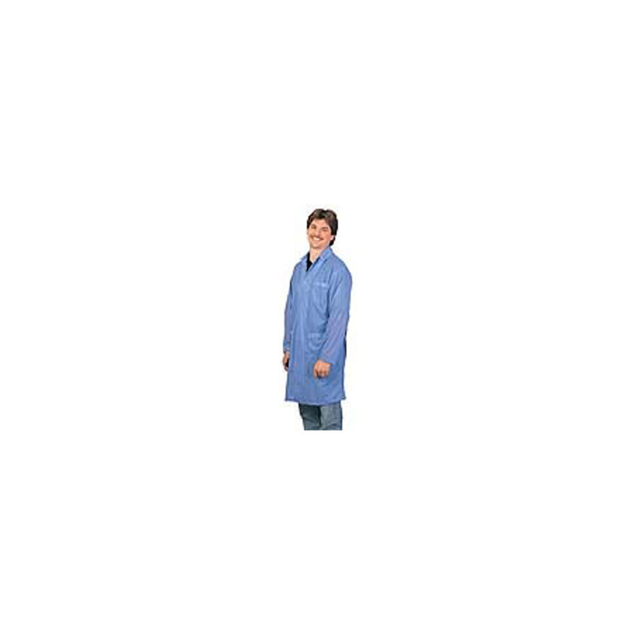 Desco 73605 Blue ESD Shielding Lab Coat, 2X-Large