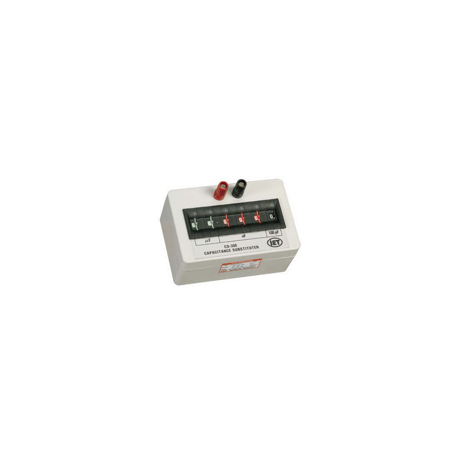 IET Labs CS-300 Decade Box Cap. CS-300 Substituter 6 Ranges