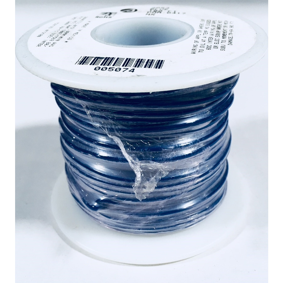 Alpha Wire 3053-BL005 Blue Hook-Up Wire 20 Gauge 10/30 Stranding 300 V