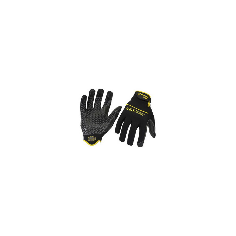 Brighton-Best BHG-02-S Ironclad Gloves, Box Handler, Black Small, Pair